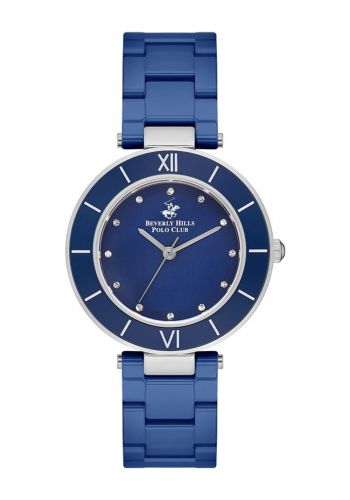 ساعة يد نسائية باللون النيلي من بيفرلي هيلز بولو كلوب Beverly Hills Polo Club BP3586X.390 Women's Wrist Watch