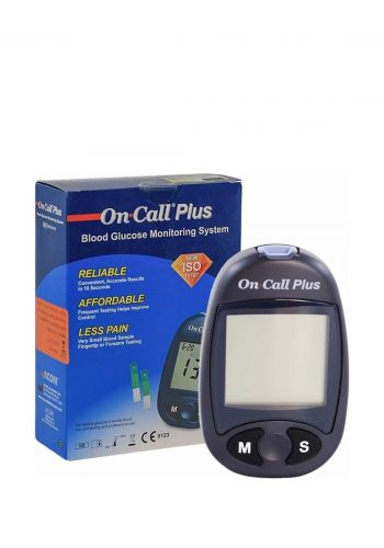 جهاز قياس السكر في الدم من  اون كول بلاس On Call Plus Blood Glucose Meter