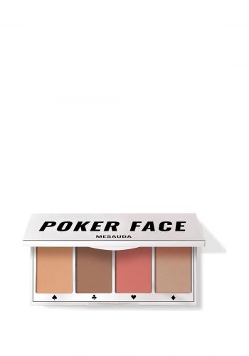 باليت برونزر ومورد خدود درجة 03 من ميساودا Mesauda Poker Face Blush & Bronzer 