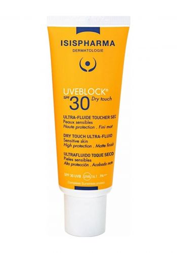  واقي شمسي للبشرة الحساسة 40 مل من إيزيس فارما  فارما Isis Pharma Uveblock Spf30 Ultra Dry Touch
