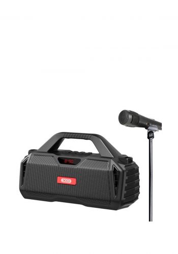 مكبر صوت لاسلكي مع مايكرفون من  اكس او XO F32 Wireless Speaker With Microphone & Lanyard - Black