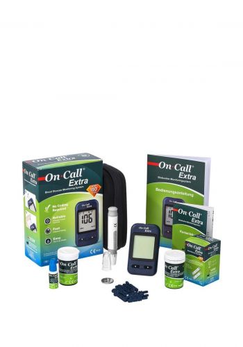 جهاز قياس السكر في الدم من أكون ACON On Call Extra Blood Glucose Monitoring System 