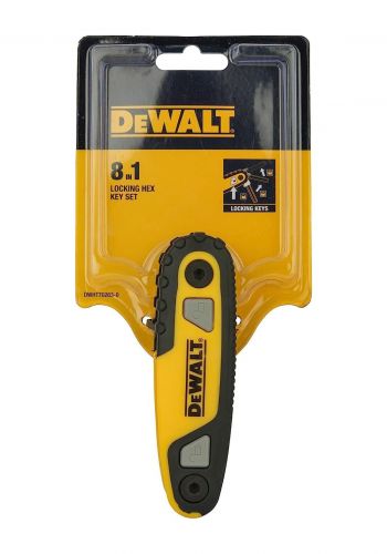 سيت النكي قابل للطي 8 قطع  في 1 من ديوالت DeWalt DWHT0-70263 Folding Locking Hex Keys Metric
