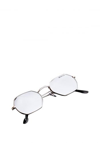 نظارة شمسية لكلا الجنسين باللون الفضي من 88 Sunglasses