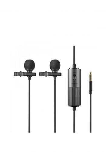 Godox LMD-40C Dual Omnidirectional Lavalier Microphone مايكروفون مزدوج متعدد الاتجاهات من كودكس