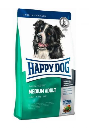 اكل جاف للكلاب متوسطة الحجم  4 كيلو Happy dog dry food
