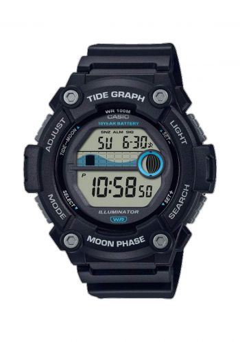 ساعة رقمية للرجال من جينرال كاسيو General Casio Men's Watch WS-1300H-1AVDF