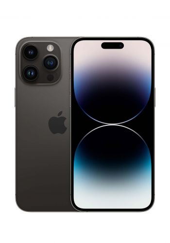 موبايل ايفون 14 برو ماكس من ابل Apple IPhone 14 Pro Max Single Sim 6GB RAM-128GB - Space Black 