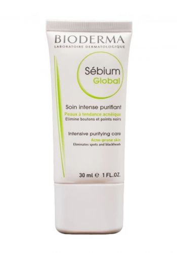 Bioderma Sebium Global Intense Purifying Care كريم  لحب الشباب من بيوديرما 30 مل