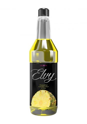 شراب مركز بنكهة الاناناس 750 مل من سافورا ايلفي Savora Elvy Pineapple Flavored Syrup