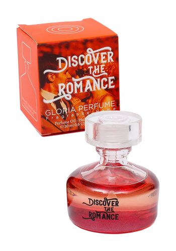 زيت عطري لكلا الجنسين 20 مل من جلوريا Glorıa Perfume Discover the Romance Oil Parfum-Huile De Parfum Unisex