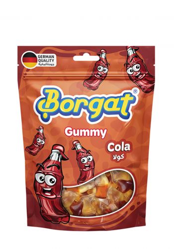 حلوى الجيلاتين بنكهة الكولا 100 غرام من بورجات Borgat Gummy Cola
