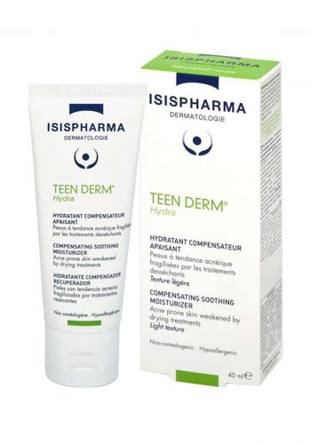 كريم مرطب للبشرة المعرضة لحب الشباب 40 مل من ايزيس فارما Isis Pharma Teen Derm Hydra Skin Cream 