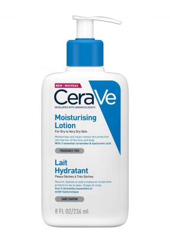 لوشن مرطب للبشرة الجافة 236 مل من سيرافي Cerave Moisturising Lotion 