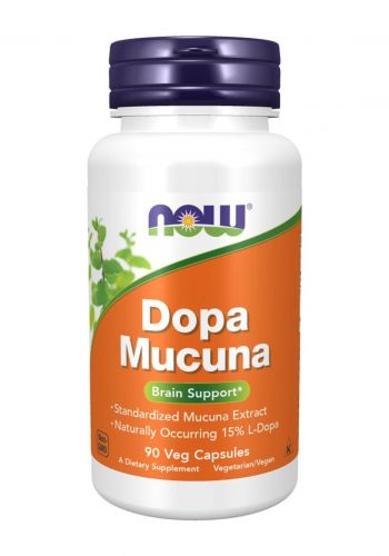 دوبا موكونا 90 كبسولة نباتية من ناو فودز Now Foods Dopa Mucuna Veg Capsules