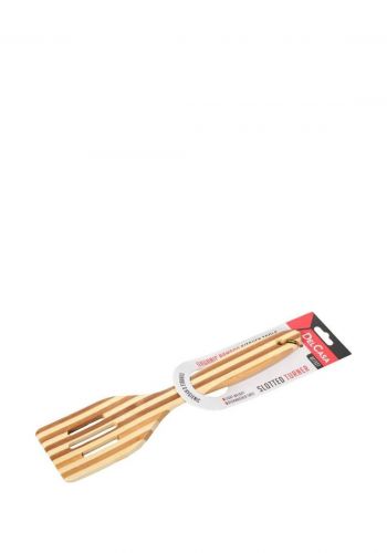 ملعقة مسطحة مثقبة لتقليب الطعام من ديلكاسا Delcasa DC1327 Bamboo Slotted Turner