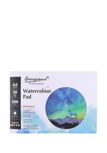 دفتر رسم للالوان المائية من جورجونيه Giorgione Watercolour Pad A4