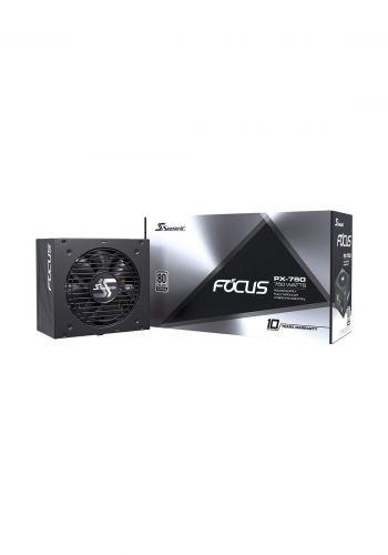 Seasonic FOCUS PX-750 750W 80+ Platinum Full-Modular Fan Control in Fanless Power Supply - Black