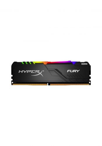 HyperX Fury 8GB RGB 3200 MHz DDR4 Memory - Black