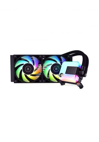 EK 240mm AIO D-RGB All-in-One Liquid CPU Cooler Fans Water Cooling Computer  120mm Fan - Black