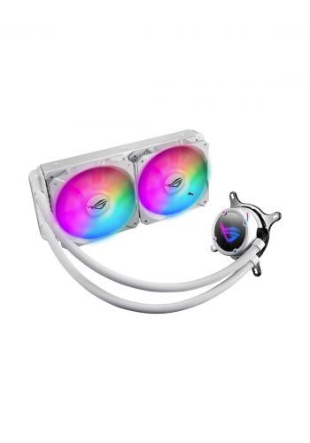 ASUS ROG Strix LC 240 Edition All-in-one Liquid CPU Cooler  120mm RGB Radiator Fans - White