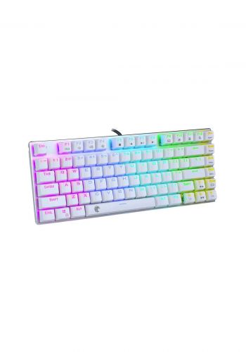 Wired Mechanical Keyboard - White لوحة مفاتيح