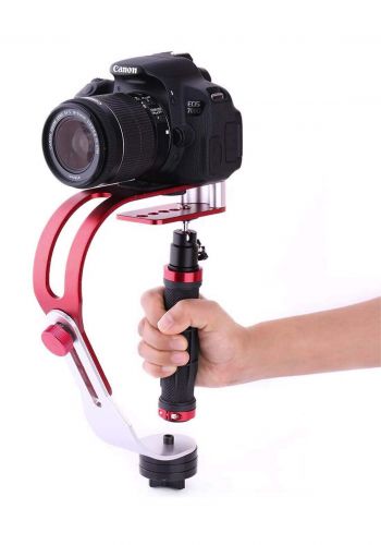 Handheld Camera Stabilizer - Red حامل كاميرا 