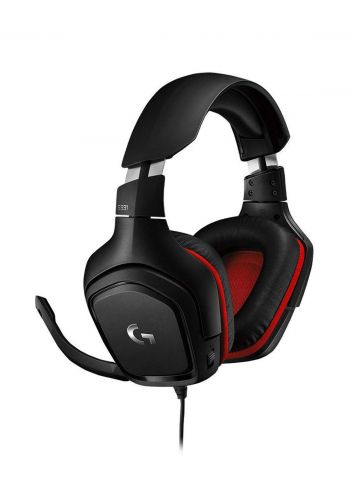 Logitech G331 Gaming Headset with Flip to Mute Mic-Black سماعة رأس