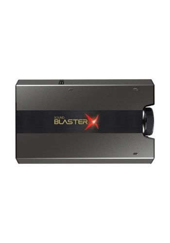 Creative G6 Labs Sound BlasterX 7.1-Channel HD Gaming DAC and External USB Sound Card - Black
