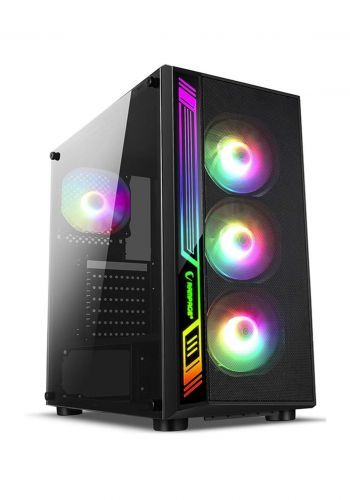 Custom 15 Rampage  4 Fans Cace - Black  كيس حاسبة