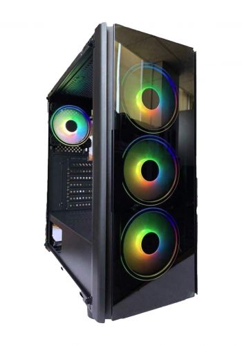 Custom 11  4Fans Cace - Black  كيس حاسبة