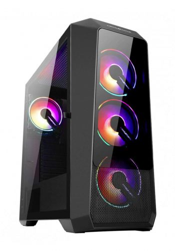 Abkoncore Helios H300G Sync PC Case - Black كيس حاسبة