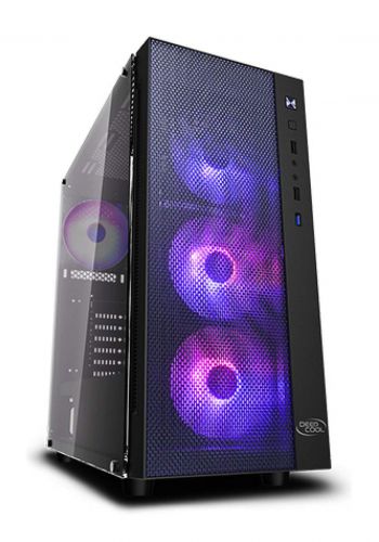 Deepcool Matrexx 55 Mesh Rgb  Mid Tower Gaming Case - Black  كيس حاسبة