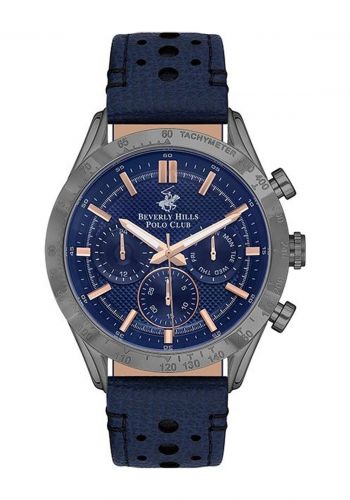 ساعة يد رجالية باللون النيلي من بيفرلي هيلز بولو كلوب Beverly Hills Polo Club BP3317X.099 Men's Wrist Watch