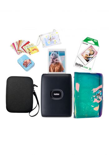 طابعة صور ميني مع هدايا من فوجي فيلم Fujifilm Instax Mini Link 2 Wireless Smartphone Printer