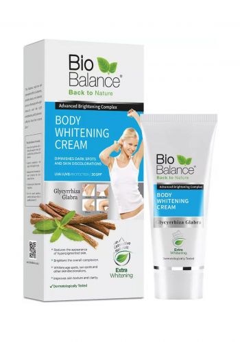 كريم مفتح للجسم من 60 مل من بيو بالانس Bio Balance Body Whitening Cream