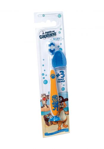 فرشاة اسنان الاطفال من كابتينيو  capitano Baby +3 Teeth brush