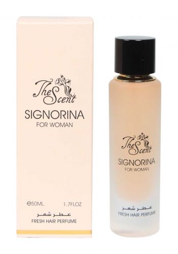 عطر شعر نسائي سينيورينا 50 مل من ذا سينت The Scent Signorina Fresh Hair Mist For Woman 