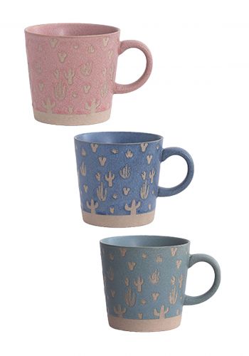 كوب سيراميك برسمة صبار  350 مل  Ceramic mug