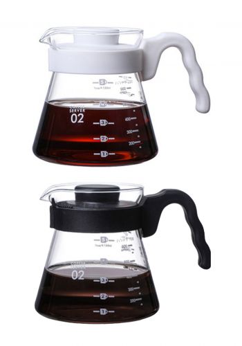  إناء القهوة الزجاجي  600 مل  Glass Coffee Pot