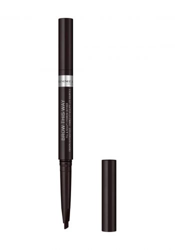 قلم تحديد الحواجب 0.25 غم من ريميلRimmel No.004 Eyebrow Definer- Soft Black