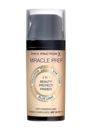 برايمر 3 في 1 30 مل من ماكس فاكتورMax Factor Miracle Prep  Protect Primer