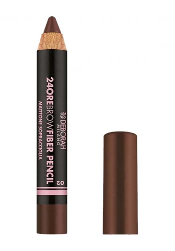 قلم تحديد الحواجب بني فاتح اللون من ديبوراDeborah  NO.02Pencil Brow Fiber -Light Brown 