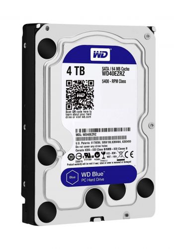 Wd 4TB Internal Hard Drive Disk Sata 3.5" - Blue هارد داخلي