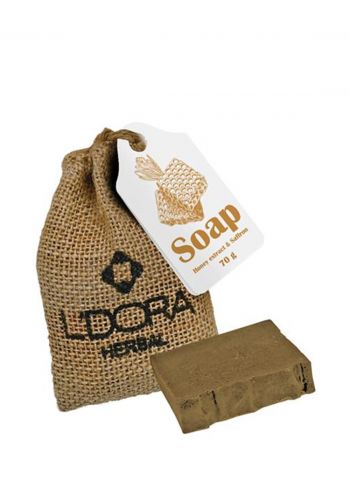 صابون طبيعي بخلاصة العسل 70 غم من ليدورا L‘dora Herbal Soap 