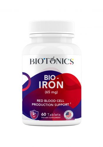 مكمل الحديد الغذائي 60 كبسولة من بايو تونكس Biotonics Bio Iron Dietary Supplement