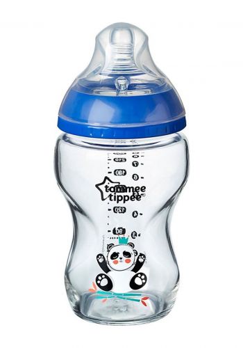 رضاعة اطفال زجاجية 250 مل من تومي تيبي Tommee Tippee 422707 Closer To  Nature Feeding Bottle