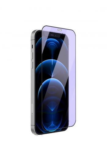 واقي شاشة لجهاز آيفون 12 برو ماكس Infinity Tech IT-7027 (2.5D) Anti-blue Light UV Tempered Glass Screen Protector iPhone 12 Pro Max
