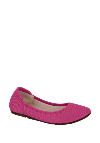 حذاء فلات نسائي باللون الفوشي من موليكا Mollica Flat Shoes