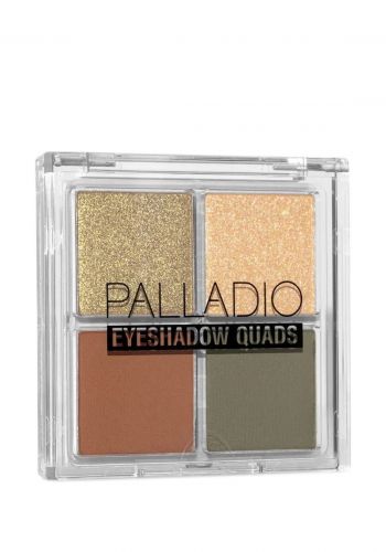 باليت ظلال العيون 4.1 غرام  من بالاديو  Palladio Boolerina Eye Shadow Quads Gold Digger